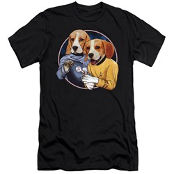 Star Trek - Mens Trek Dogs Premium Slim Fit T-Shirt
