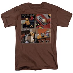 Star Trek - Mens Warp Speed Triptych T-Shirt