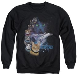 Star Trek - Mens Feline Galaxy Sweater