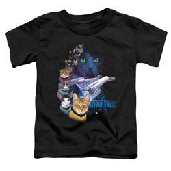 Star Trek - Toddlers Feline Galaxy T-Shirt