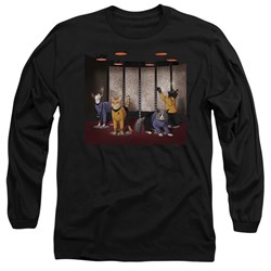 Star Trek - Mens Beam Meow Up Long Sleeve T-Shirt
