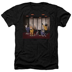 Star Trek - Mens Beam Meow Up Heather T-Shirt