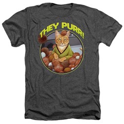 Star Trek - Mens The Purr Heather T-Shirt