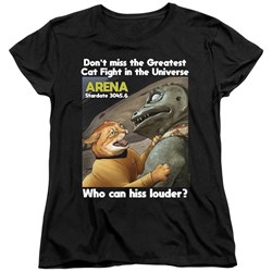 Star Trek - Womens Cat Fight T-Shirt