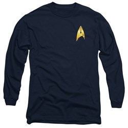 Star Trek: Discovery - Mens Command Badge Long Sleeve T-Shirt