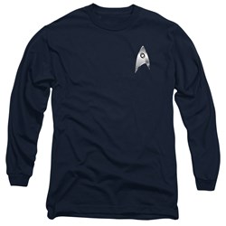 Star Trek: Discovery - Mens Sciences Badge Long Sleeve T-Shirt