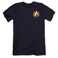 Star Trek: Discovery - Mens Admiral Badge Premium Slim Fit T-Shirt