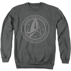 Star Trek: Discovery - Mens Discovery Crest Sweater
