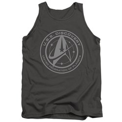 Star Trek: Discovery - Mens Discovery Crest Tank Top
