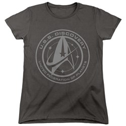 Star Trek: Discovery - Womens Discovery Crest T-Shirt