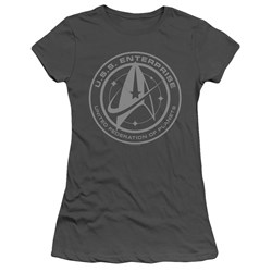 Star Trek: Discovery - Juniors Enterprise Crest T-Shirt