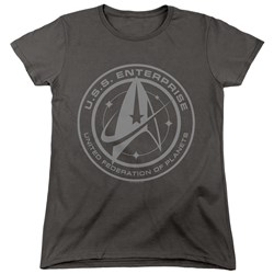 Star Trek: Discovery - Womens Enterprise Crest T-Shirt