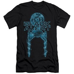 Star Trek: Discovery - Mens Black Alert Premium Slim Fit T-Shirt