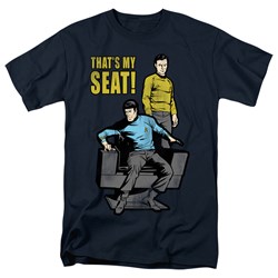 Star Trek - Mens My Seat T-Shirt