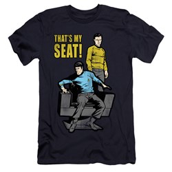 Star Trek - Mens My Seat Premium Slim Fit T-Shirt