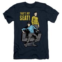 Star Trek - Mens My Seat Slim Fit T-Shirt