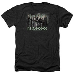 Numb3Rs - Mens Numbers Cast Heather T-Shirt
