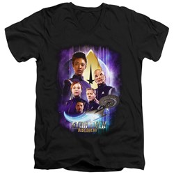 Star Trek: Discovery - Mens Discoverys Finest V-Neck T-Shirt