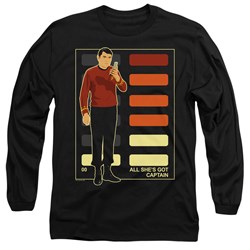 Star Trek - Mens All Shes Got Captain Long Sleeve T-Shirt