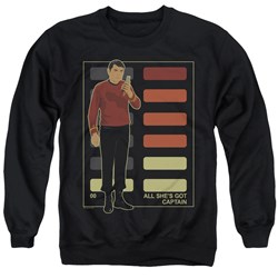 Star Trek - Mens All Shes Got Captain Sweater