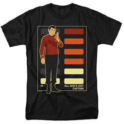 Star Trek - Mens All Shes Got Captain T-Shirt
