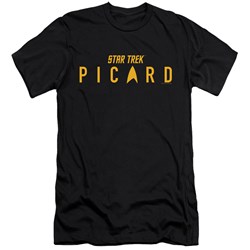 Star Trek: Picard - Mens Picard Logo Premium Slim Fit T-Shirt