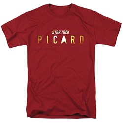 Star Trek: Picard - Mens Picard Logo Rendered T-Shirt