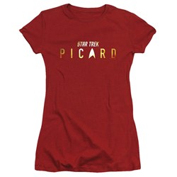 Star Trek: Picard - Juniors Picard Logo Rendered T-Shirt