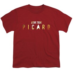 Star Trek: Picard - Youth Picard Logo Rendered T-Shirt