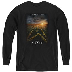 Star Trek: Picard - Youth Picard Poster Long Sleeve T-Shirt