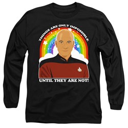 Star Trek: The Next Generation - Mens Impossible Long Sleeve T-Shirt