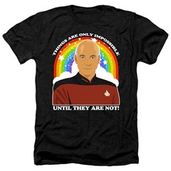 Star Trek: The Next Generation - Mens Impossible Heather T-Shirt