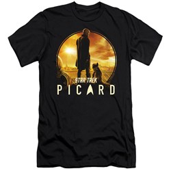 Star Trek: Picard - Mens A Man And His Dog Premium Slim Fit T-Shirt