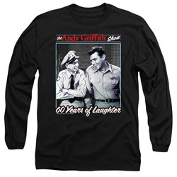 Andy Griffith - Mens 60 Years Of Laughter Long Sleeve T-Shirt