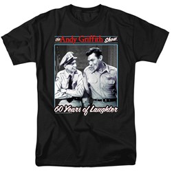 Andy Griffith - Mens 60 Years Of Laughter T-Shirt