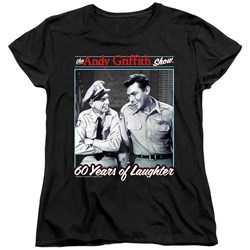 Andy Griffith - Womens 60 Years Of Laughter T-Shirt