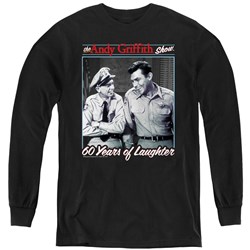 Andy Griffith - Youth 60 Years Of Laughter Long Sleeve T-Shirt