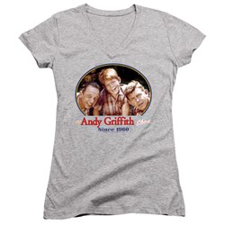 Andy Griffith - Juniors Andy Since 1960 V-Neck T-Shirt