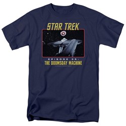 Star Trek - St / The Doomsday Machine Adult T-Shirt In Navy
