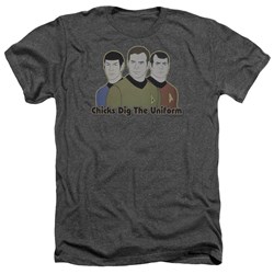 Star Trek - Mens Dig It T-Shirt In Charcoal