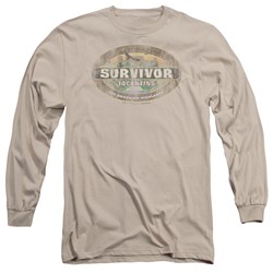 Survivor - Mens Tocantins Distressed Long Sleeve T-Shirt