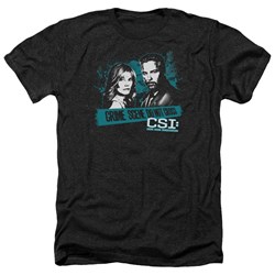 CSI - Mens Cross The Line Heather T-Shirt