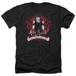 Ncis - Mens Goth Crime Fighter Heather T-Shirt