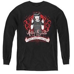 Ncis - Youth Goth Crime Fighter Long Sleeve T-Shirt
