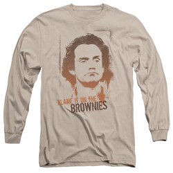 Taxi - Mens Blame It On The Brownies Long Sleeve T-Shirt