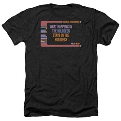 Star Trek - Mens Holodeck Secrets Heather T-Shirt