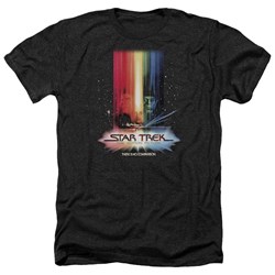 Star Trek - Mens Motion Picture Poster Heather T-Shirt