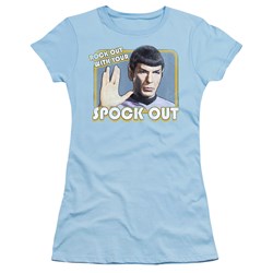 Star Trek - Juniors Spock Out T-Shirt