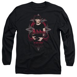Ncis - Mens Abby Gothic Long Sleeve Shirt In Black