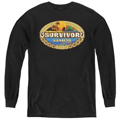 Survivor - Youth Samoa Logo Long Sleeve T-Shirt